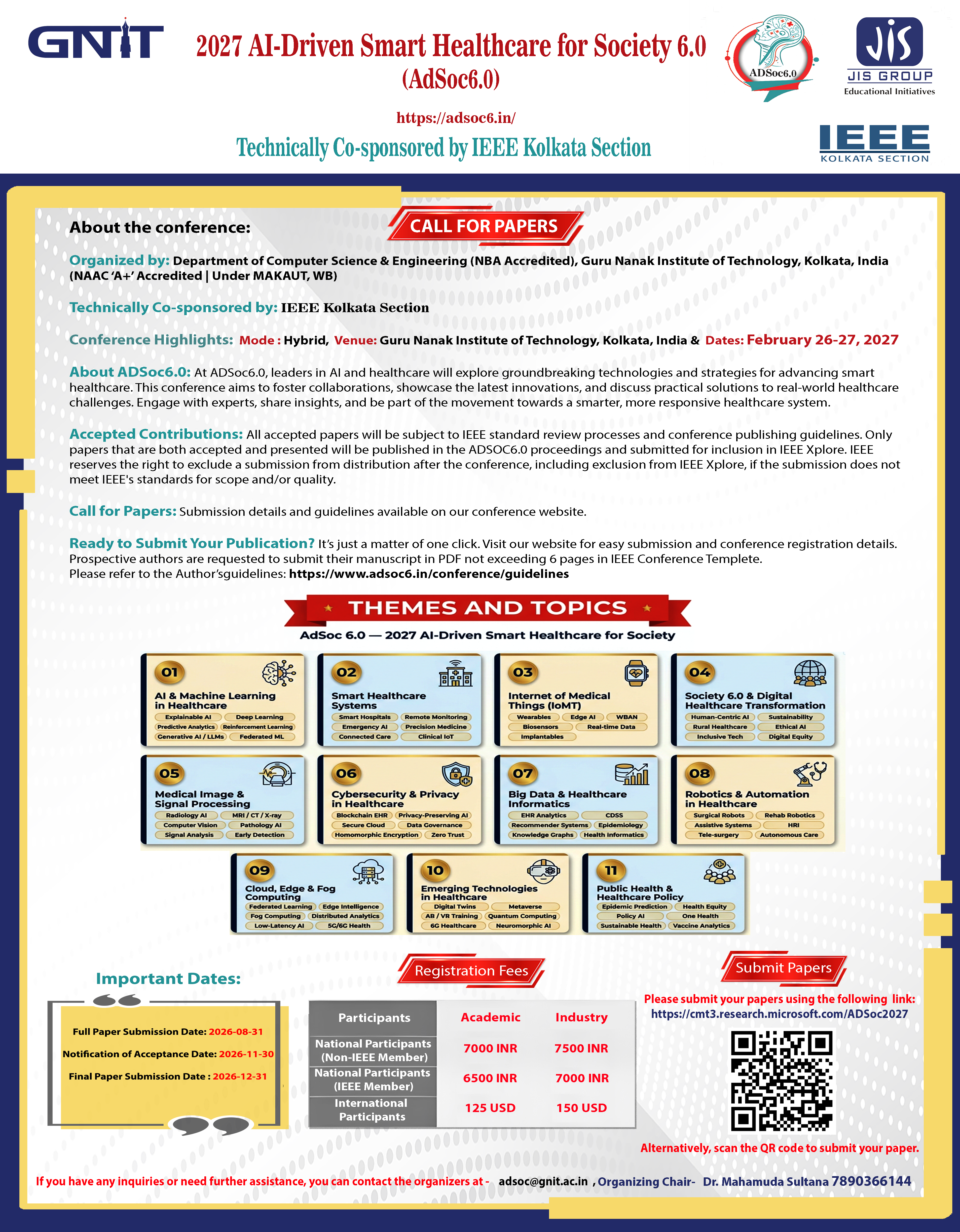 ADSoC 6.0 Call for Papers Poster