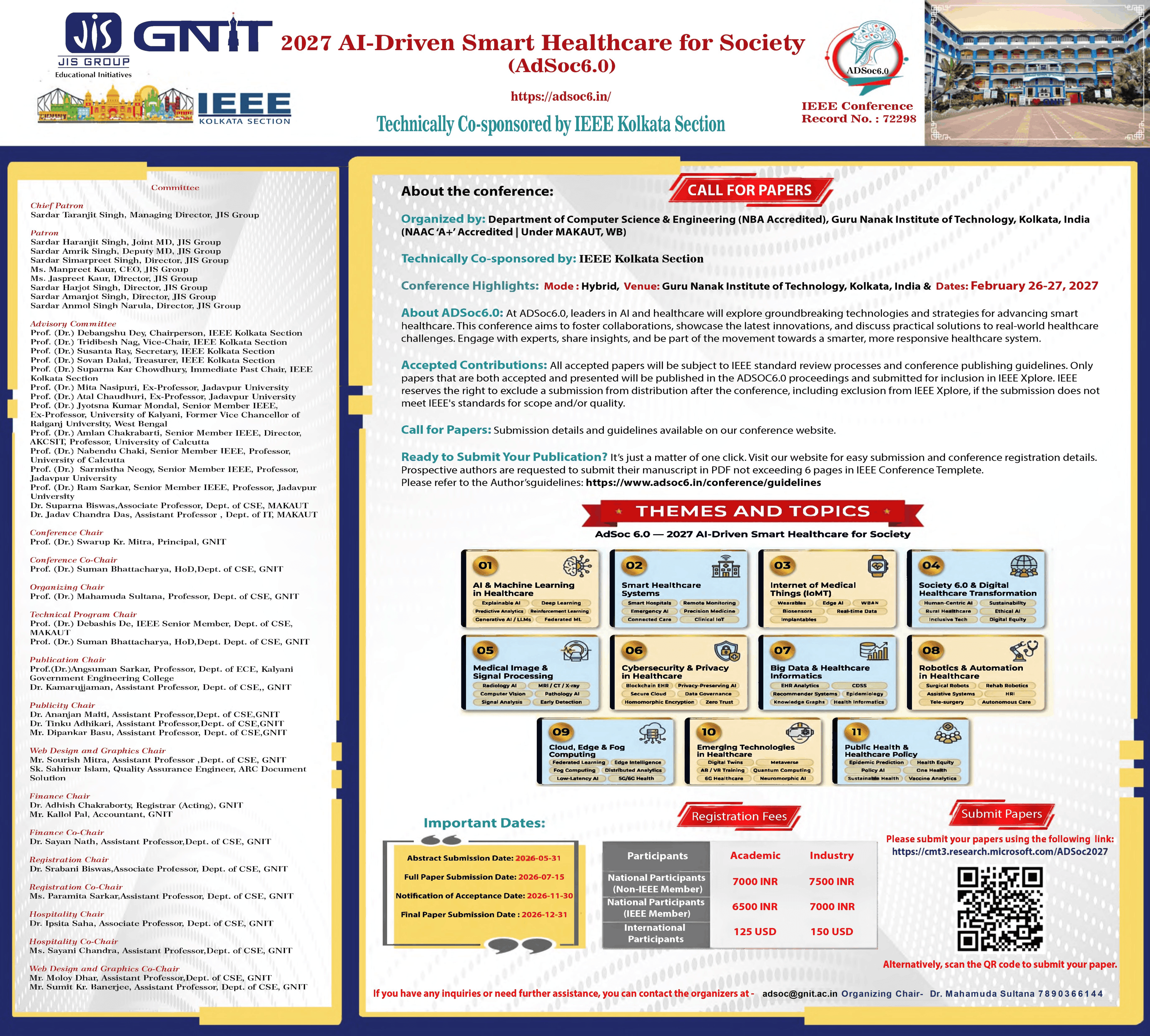 ADSoC 6.0 Call for Papers Poster