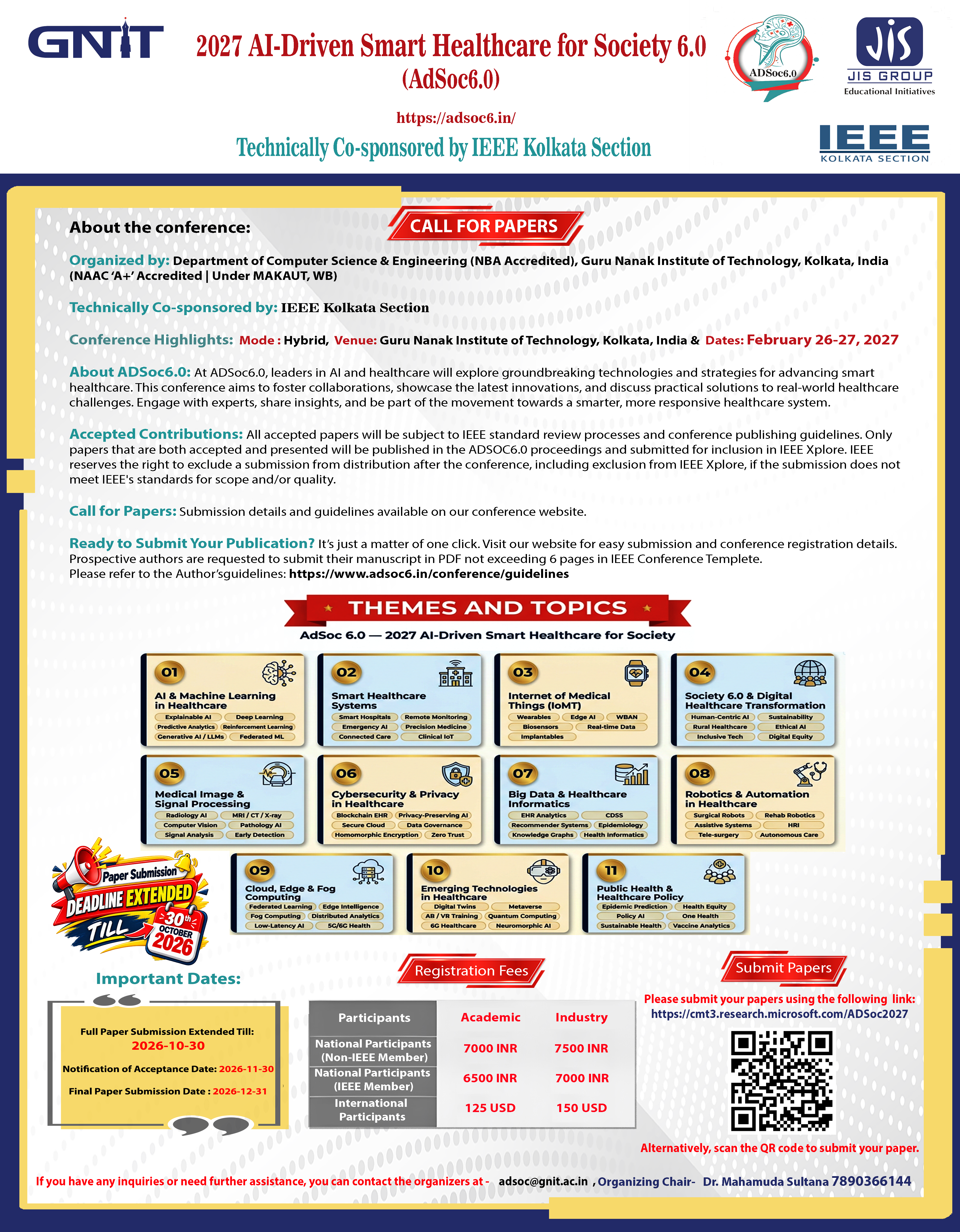ADSoC 6.0 Call for Papers Poster